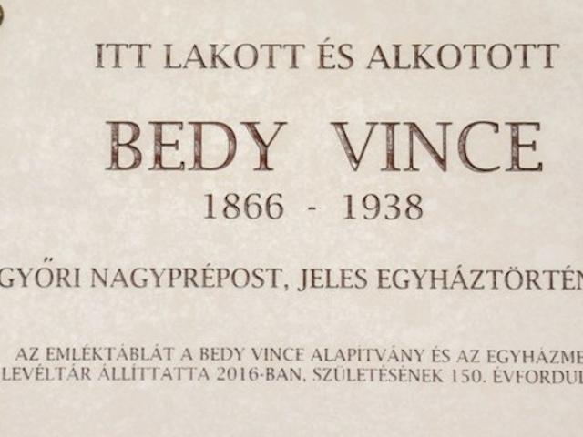 Bedy Vincére emlékeztünk